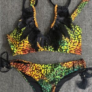 Vibrant Multicolor Bikini Set